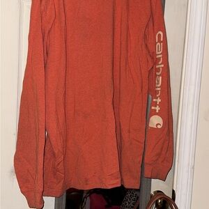 Carhartt Men's Long Sleeve Tee - Orange